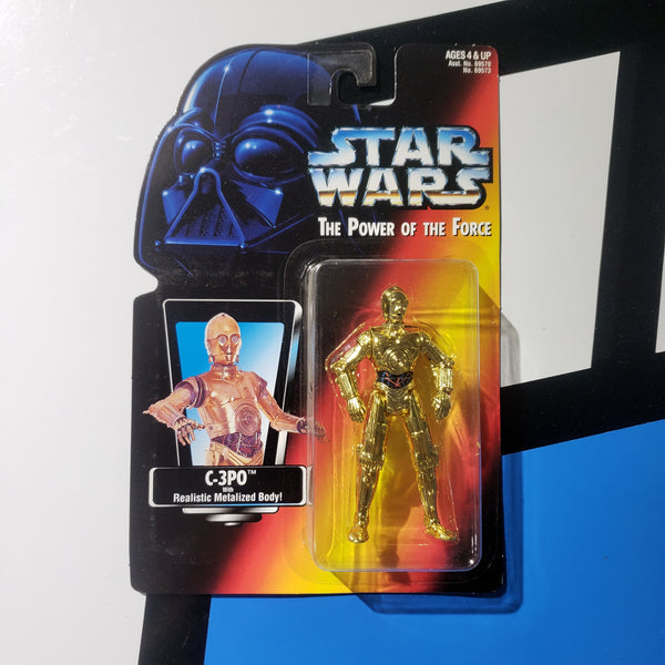 Kenner Star Wars Power of the Force Red Card C-3PO POTF Action