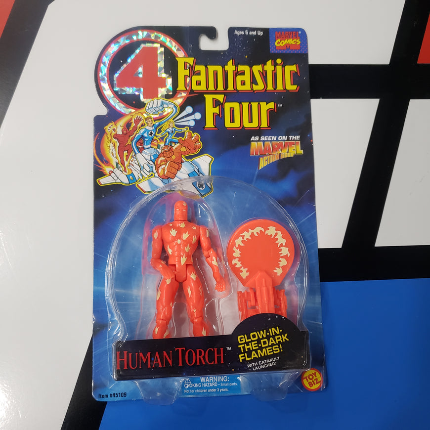 Marvel ToyBiz Fantastic Four Mr. Fantastic Super Stretch Arms Action F –  Farpoint Toys