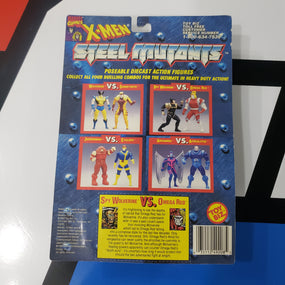 Marvel ToyBiz X-Men Steel Mutants Spy Wolverine vs. Omega Red Die Cast Action Figure Set