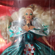 Happy Holidays 1995 Barbie Mattel Fashion Doll Blonde Rare French Canadian Variant Joyeusus Fetes Gran Gala