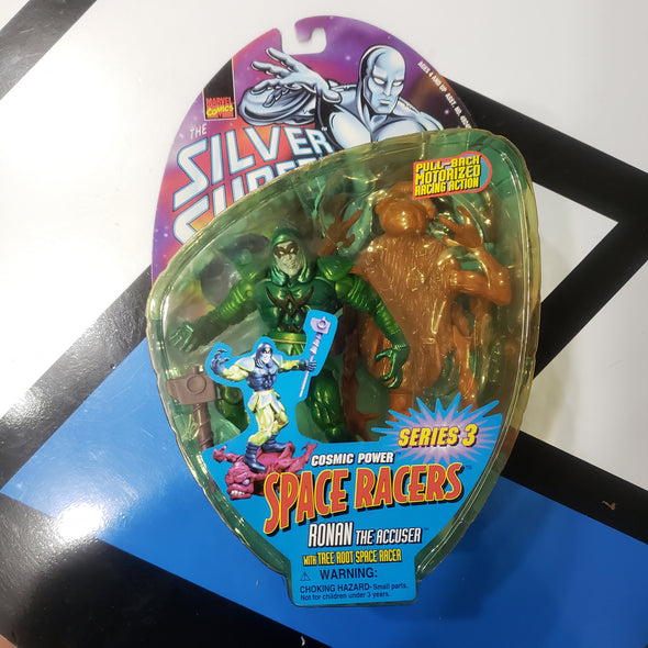 Marvel ToyBiz Silver Surfer Series 3 Cosmic Power Space Racers Ronan the Accuser Action Figure