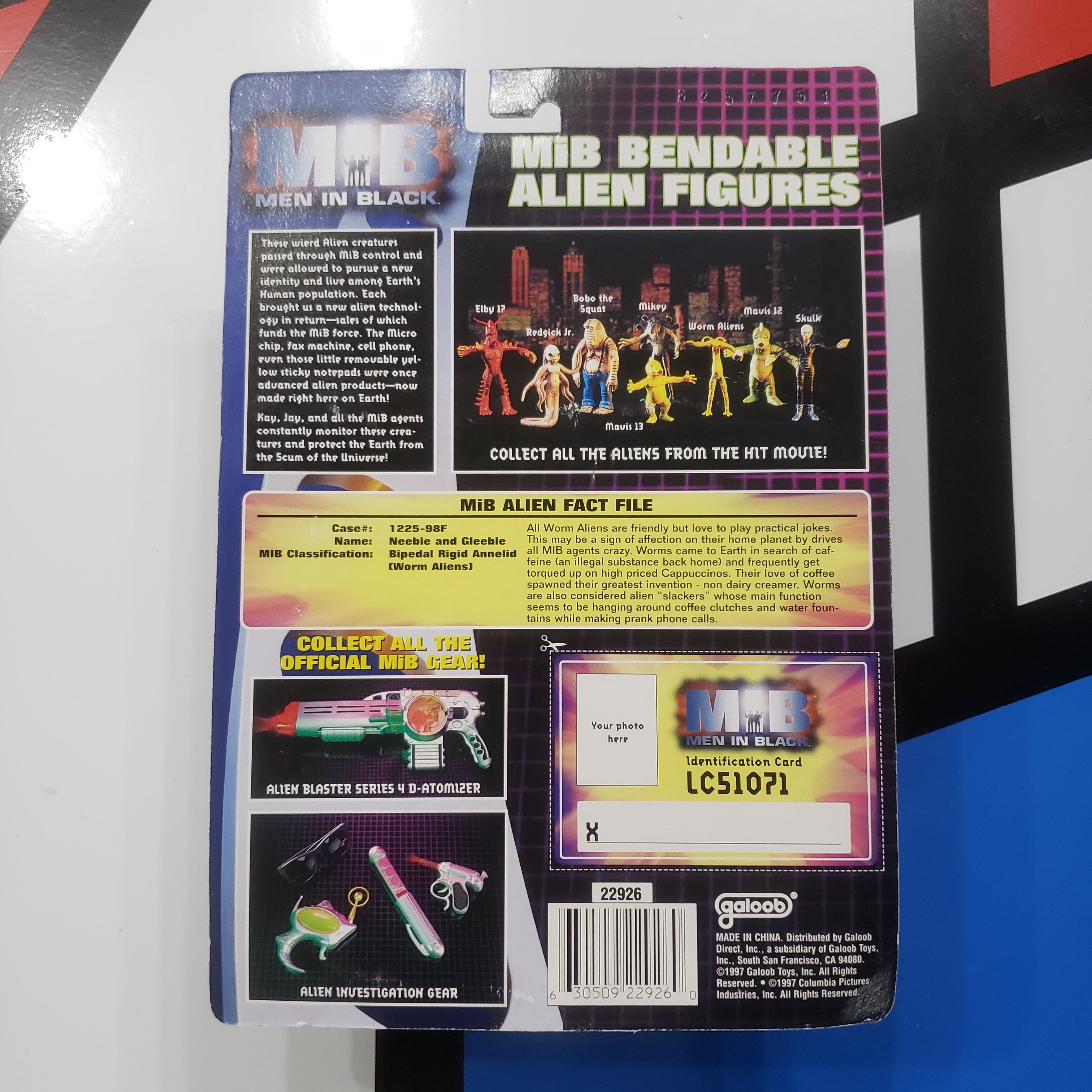 Men In Black Neeble & Gleeble Alien Galoob Action Figure – Farpoint Toys