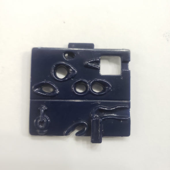 Vintage ARAH GI Joe 1984 Rattler Battle Damaged Small Panel Part Piece Accessory