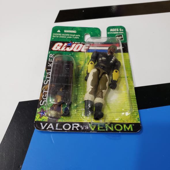 GI Joe Valor vs. Venom Sgt. Stalker v4 Hasbro Action Figure
