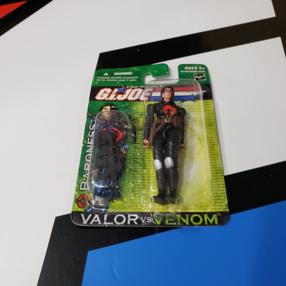 GI Joe Valor vs. Venom The Baroness v7 Hasbro Action Figure