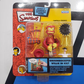 Playmates Simpsons World of Springfield Series 14 Groundskeeper Willie in Kilt Action Figure