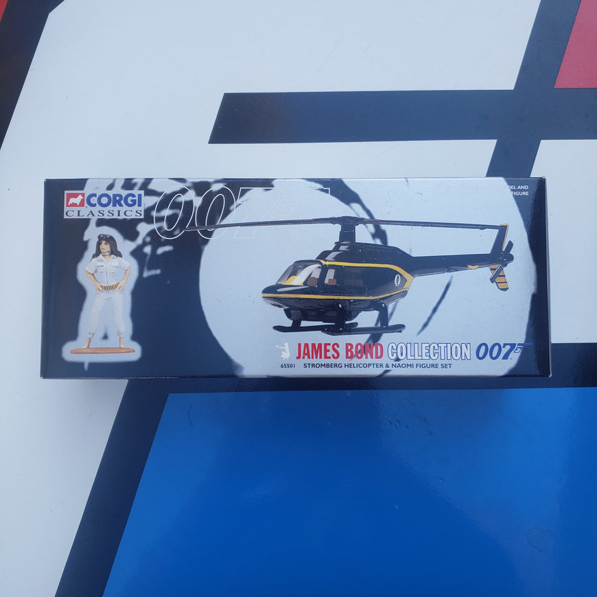 Corgi James Bond 007 Spy Who Loved Me Stromberg Helicopter CC04101 NIB Corgi James Bond 007 Spy Who Loved Me Stromberg Helicopter CC04101 NIB