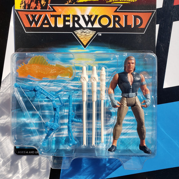 Waterworld Power Bow Mariner with Shooting Combat Bow Movie Action Figure Kenner