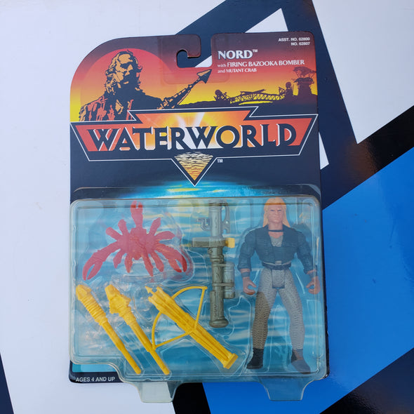 Waterworld Nord with Firing Bazooka Bomber Movie Action Figure Kenner