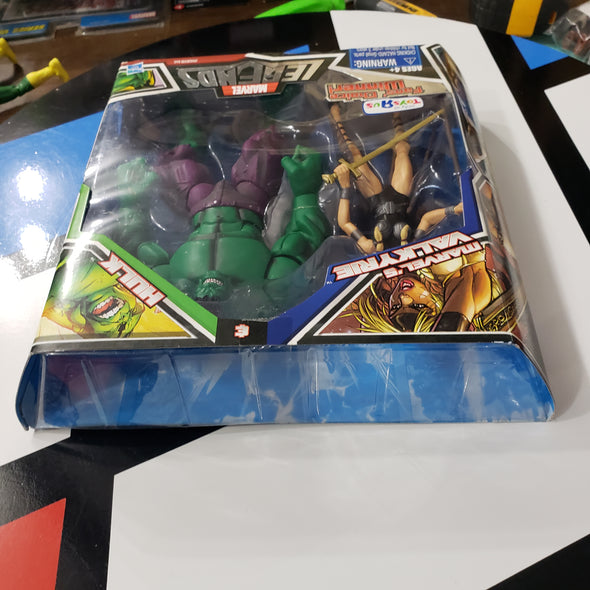 Marvel Legends Fan's Choice Valkyrie & Hulk Toys R Us Exclusive Action Figure Set R 12344