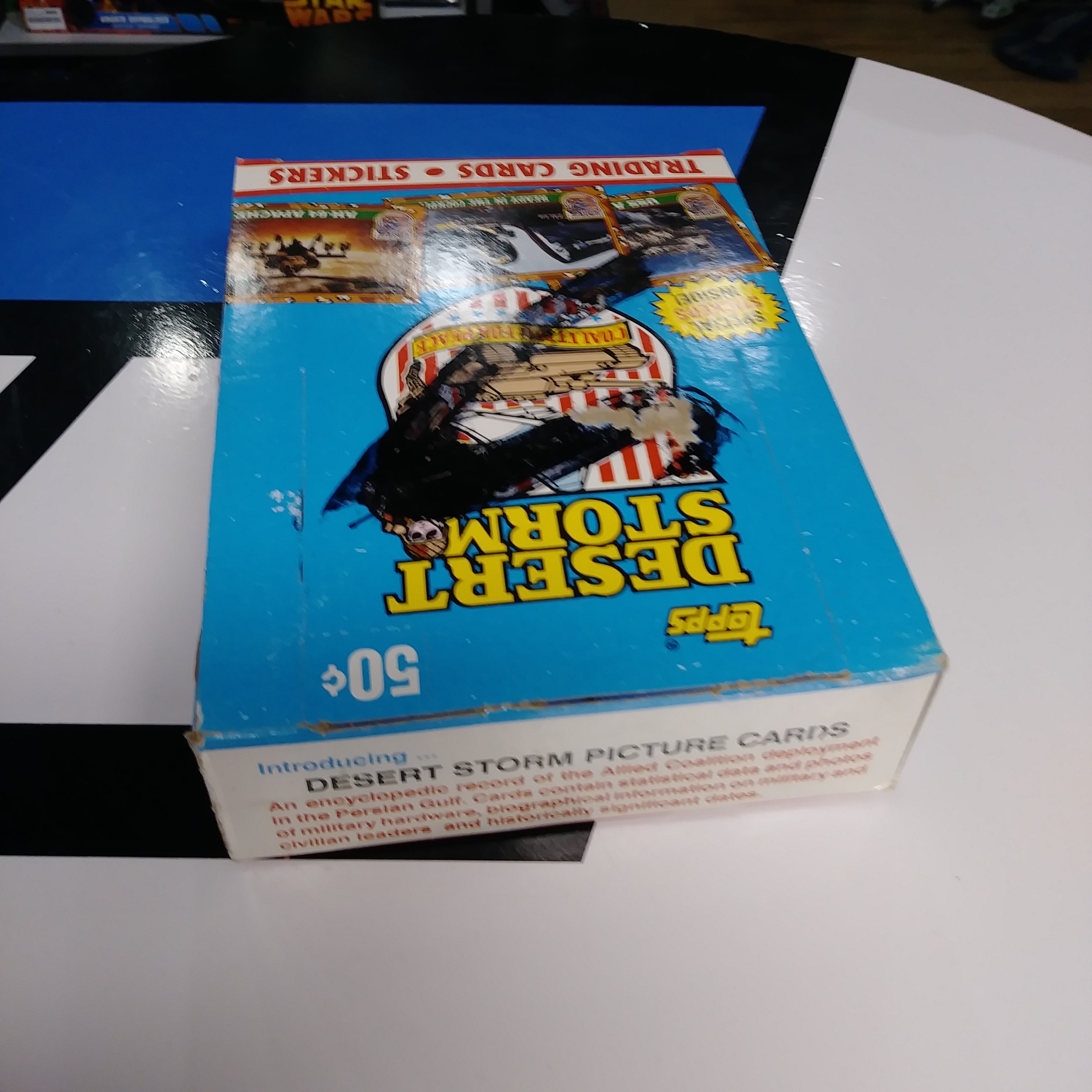 Desert Storm Series 1 Box (1991 Topps) Desert Storm Series 1 Box (1991 Topps)