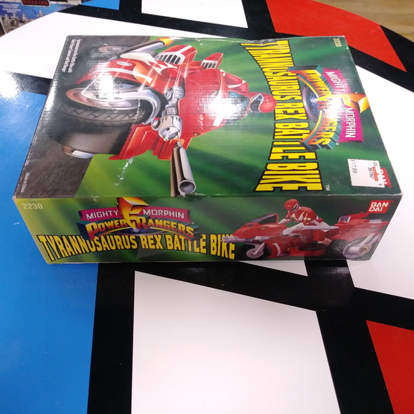Mighty Morphin Power Rangers Vintage Bandai Tyrannosaurus Rex Battle Bike Red Ranger R