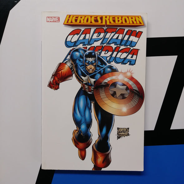 Heroes Reborn: Captain America Liefield Paperback Graphic Novel Marvel Comics TPB