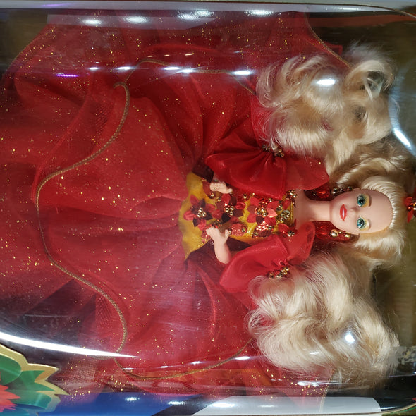 Happy Holidays 1993 Holiday Barbie Special Edition Mattel Fashion Doll Blonde
