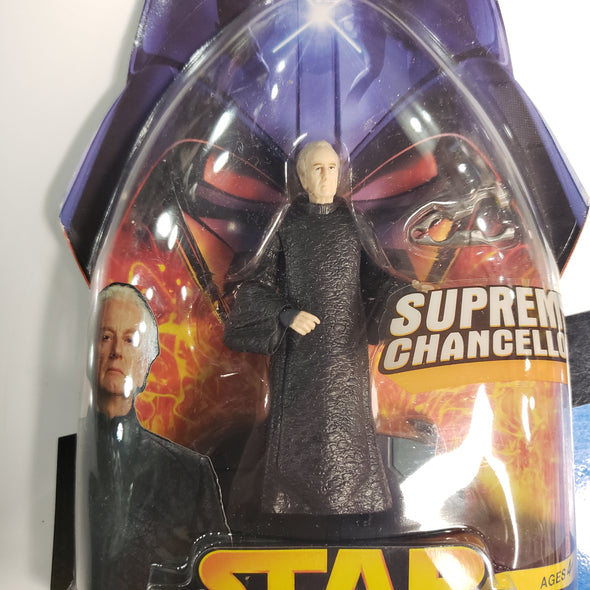 Star Wars Revenge of the Sith Supreme Chancellor Palpatine 14 Action Figure Hasbro