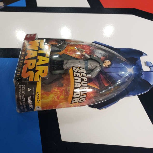 Star Wars Revenge of the Sith Senator Bail Organa 15 Action Figure Hasbro