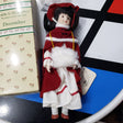 Vintage Months to Remember December Porcelain Collectible Doll by Russ
