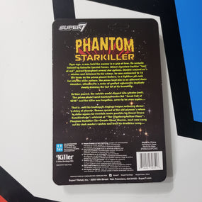 Super7 ReAction Killer Bootlegs Phantom Starkiller SDCC 2020 Exclusive Action Figure R 12822