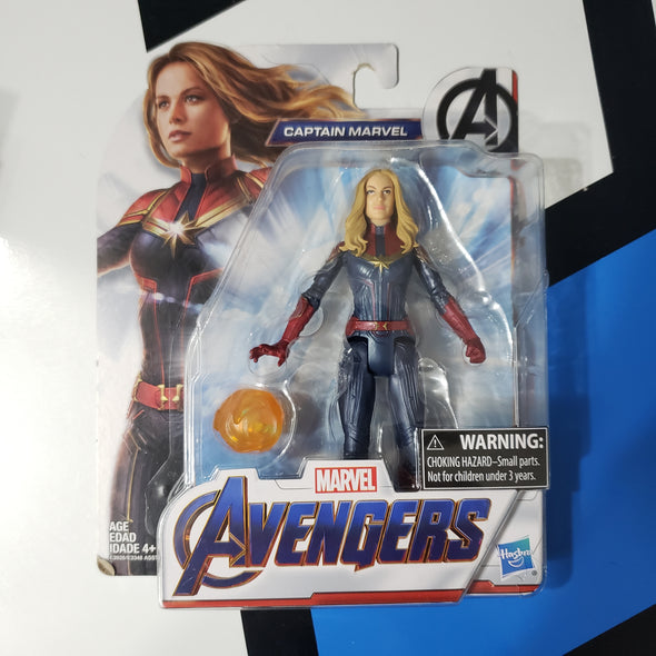 Marvel Avengers Endgame 6" Captain Marvel Action Figure with Accessory Hasbro