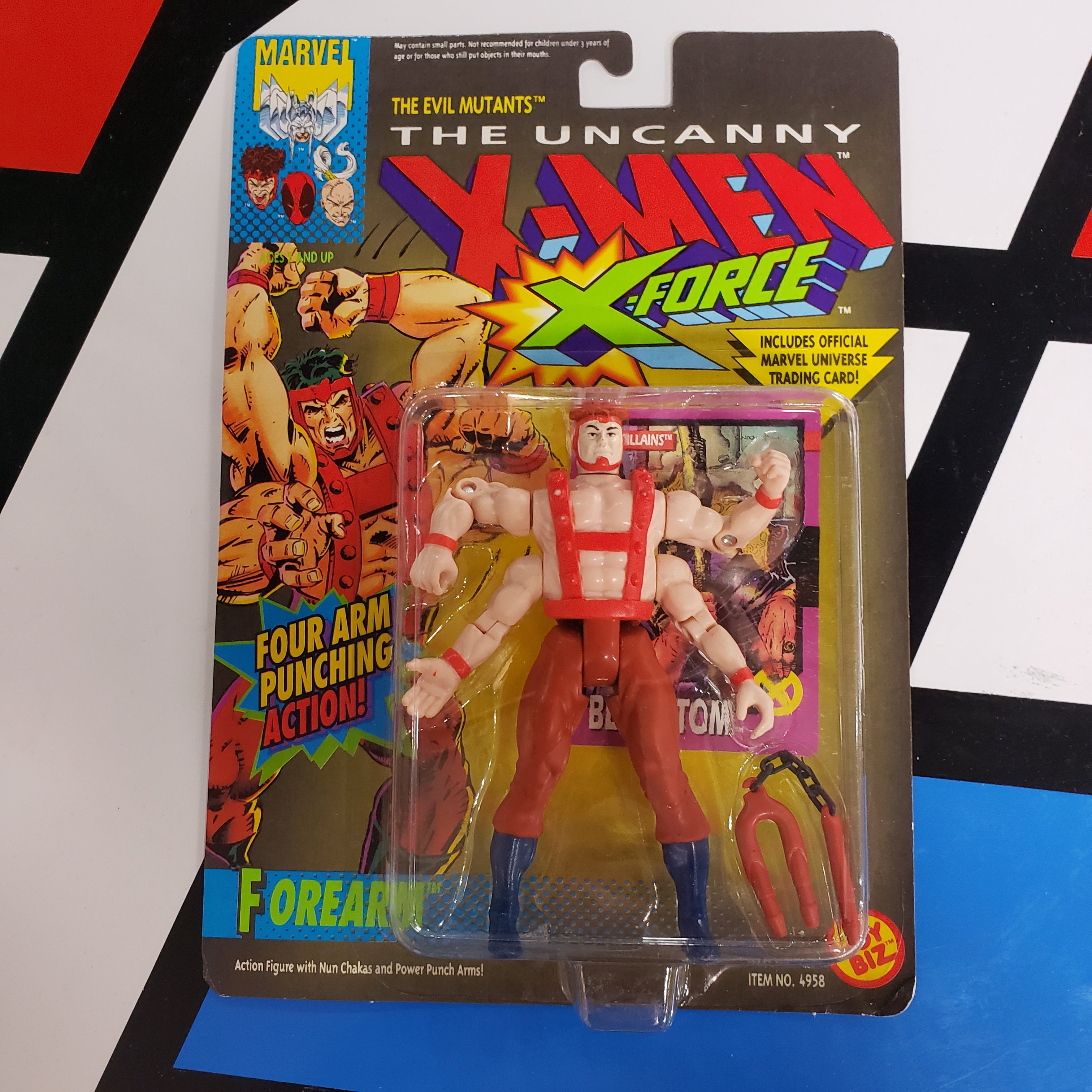 Marvel ToyBiz Uncanny X-Men X-Force Forearm Mutant Action Figure