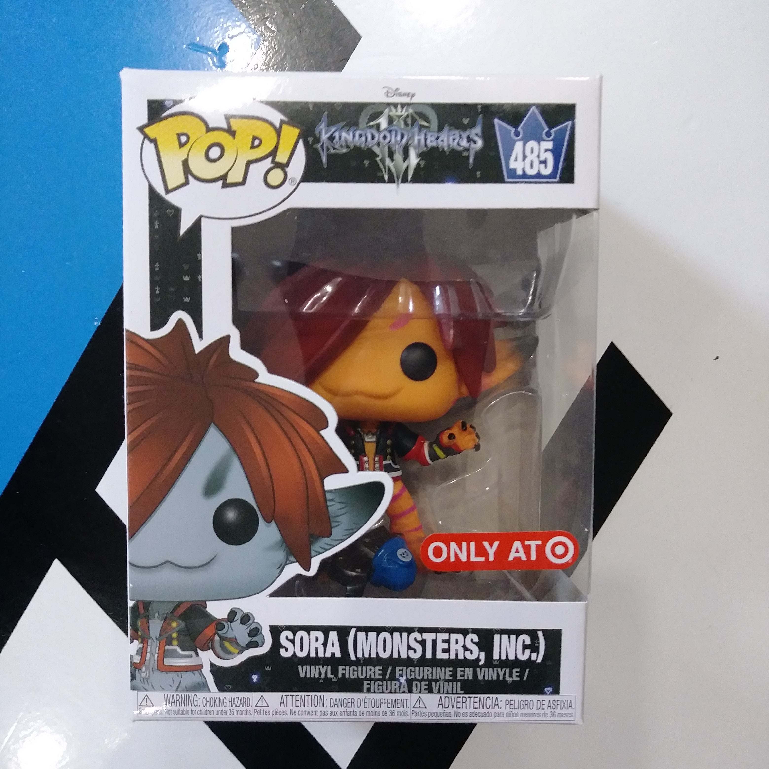 Funko Pop 485 Kingdom Hearts Sora Monsters Target Exclusive