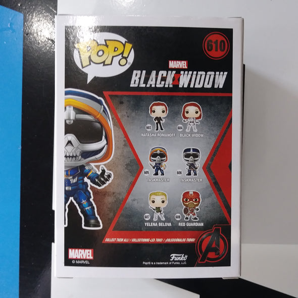 Funko Pop 610 Black Widow Taskmaster Marvel Walmart Exclusive Vinyl Bobble-Head Figure