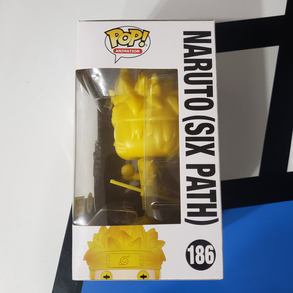 Funko Pop Animation Naruto Shippuden Naruto Six Path Glow In The Dark Hot Topic Exclusive 186 Vinyl Figure