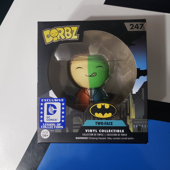 Funko Dorbz 247 DC Batman Two Face DC Legion of Collectors Exclusive Vinyl Collectible Figure