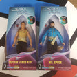 Lot of 2 Star Trek Playmates KayBee Exclusive 9" Figures Mirror Mirror Kirk & Spock