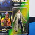 Kenner Star Wars Power of the Force Holographic Han Solo in Endor Gear POTF Green Card Action Figure
