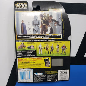 Kenner Star Wars Power of the Force Freeze Frame C-3PO with Cargo Net POTF Green Card Action Figure