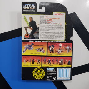 Kenner Star Wars Power of the Force Jedi Knight Luke Skywalker POTF Red Card Action Figure
