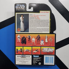 Kenner Star Wars Power of the Force Princess Leia Organa POTF Red Card Action Figure