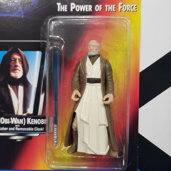 Kenner Star Wars Power of the Force Ben Obi-Wan Kenobi POTF Red Card Action Figure