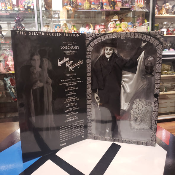 Sideshow Collectibles Silver Screen Edition London After Midnight Lon Chaney 12" Horror Figure R