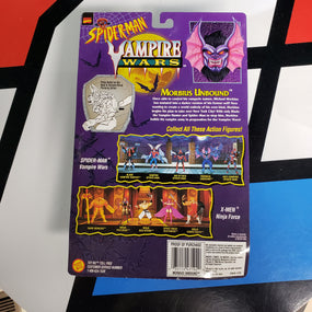 ToyBiz Marvel Comics Spider-Man Vampire Wars Morbius Unbound Blood Pumping Action Figure