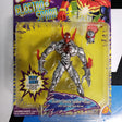 ToyBiz Marvel Comics Spider-Man Electro Spark Steel Shock Spider-Man Action Figure