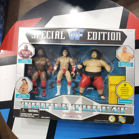 WWF Jakks Special Edition Triple Threat Ahmed Johnson Wildman Marc Mero Yokozuna