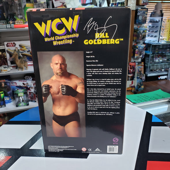 WCW Signature Series Bill Goldberg Jumbo Wrestling Action Figure WWE WWF R 13961