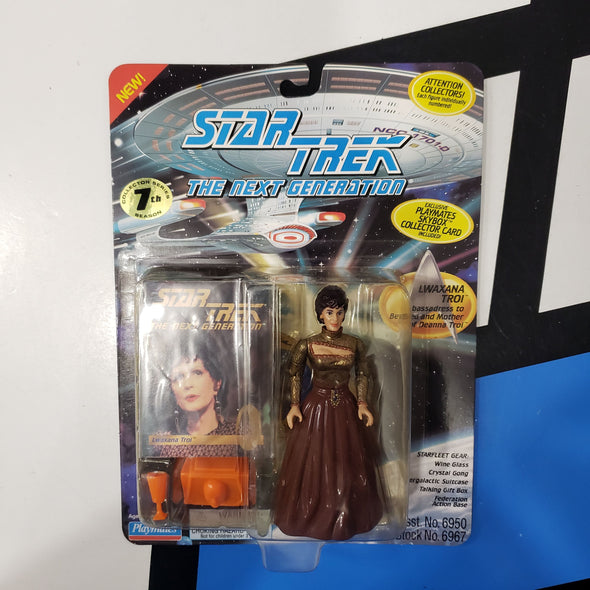 Star Trek Next Generation TNG Lwaxana Troi Playmates Action Figure