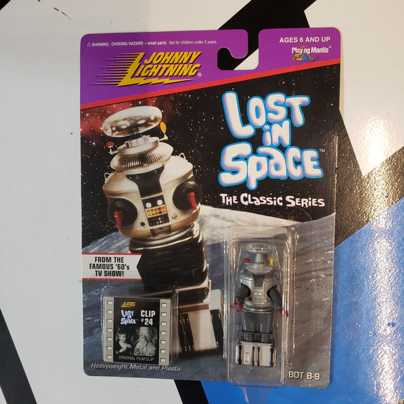 Lost In Space Classic Series Johnny Lightning Bot B-9 Die Cast Playing Mantis Action Figure