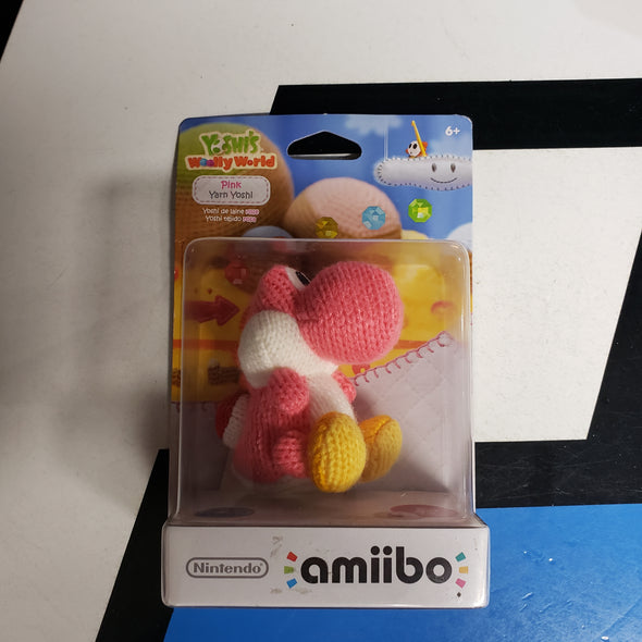 mærke forbedre Ikke moderigtigt Nintendo Amiibo Pink Yarn Yoshi R 14596 – Farpoint Toys