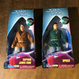 Lot of 2 Star Trek Playmates KayBee Exclusive 9" Figures City on the Edge of Forever Kirk & Spock