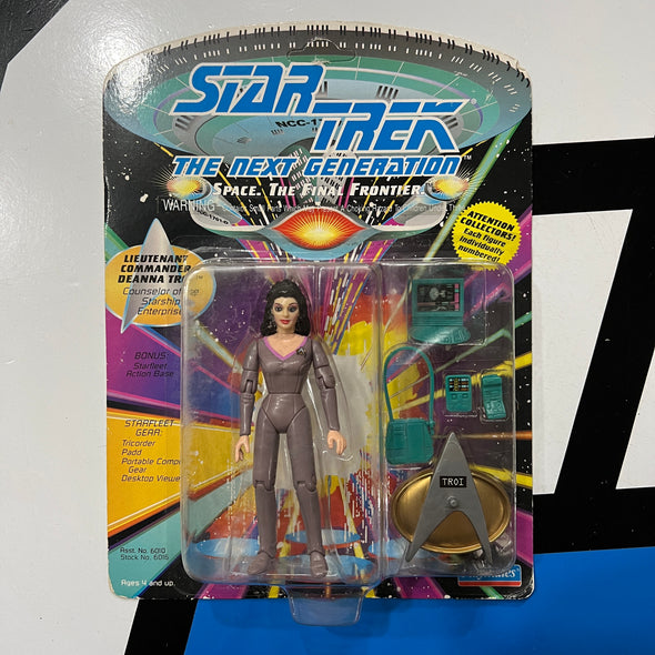 Star Trek The Next Generation Lieutenant Commander Deanna Troi Playmates Action Figure