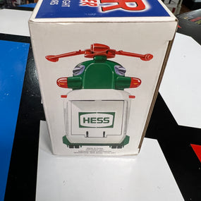 Hess Truck 2001 Helicopter with Motorcycle & Cruiser