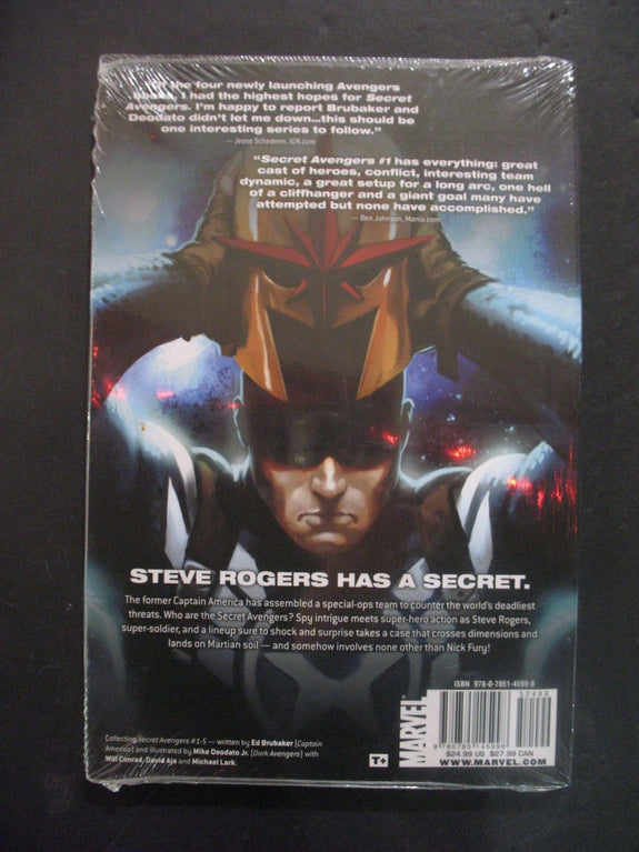 Marvel Comics Hardcover Graphic Novel Trade SECRET AVENGERS: MISSION TO MARS