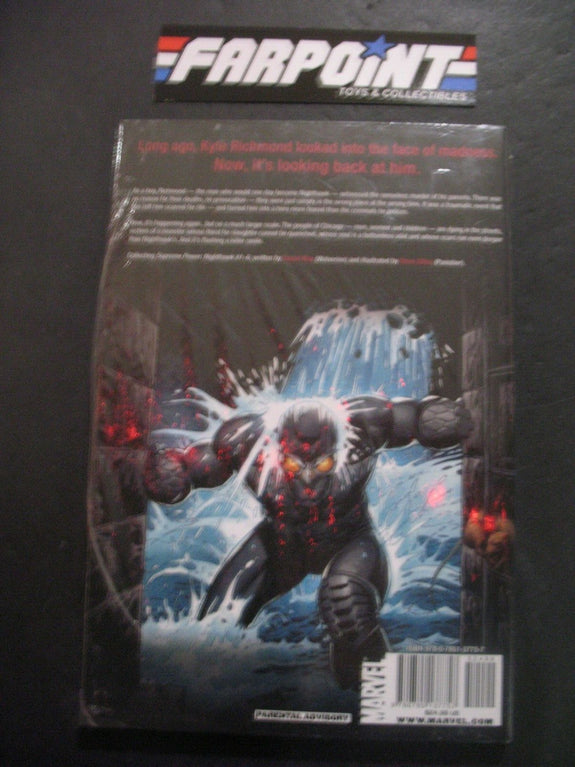 Marvel Comics Supreme Power Nighthawk Hardcover Graphic Novel