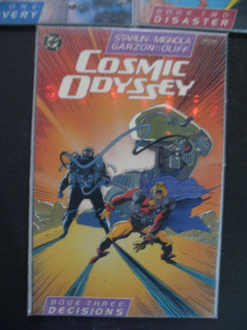 DC Comics Lot of 3 Cosmic Odyssey Book 1, 2 & 3 Graphic Novel Trade Paperback
