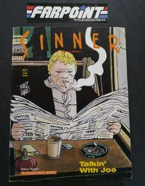 Fantagraphics Sinner Volume 1 Issue #1 Graphic Novel Trade Paperback